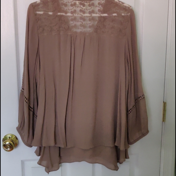 JohnPaulRichard cotton & lace blouse - Picture 5 of 5